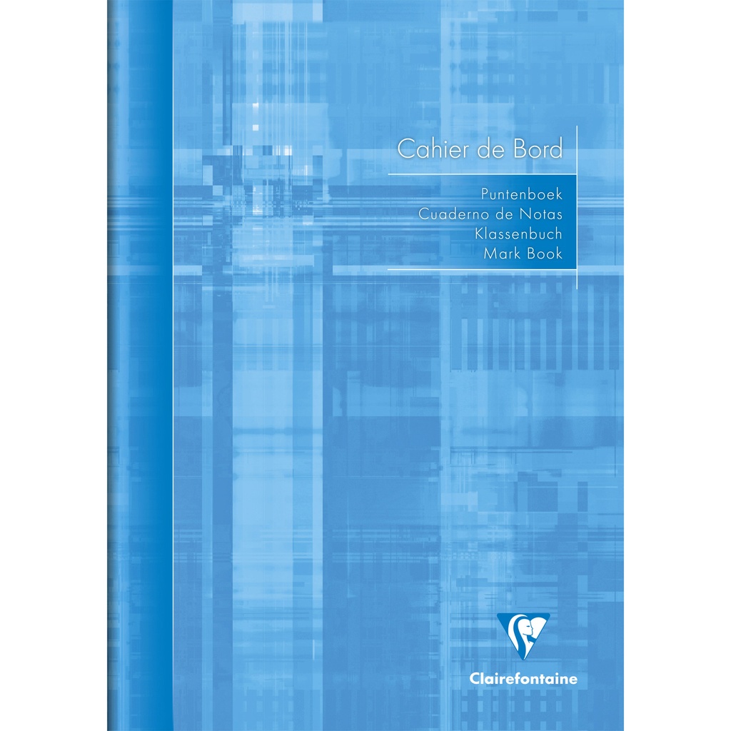 [3139C] Puntenboek leraren Clairefontaine A4 72p meertalig