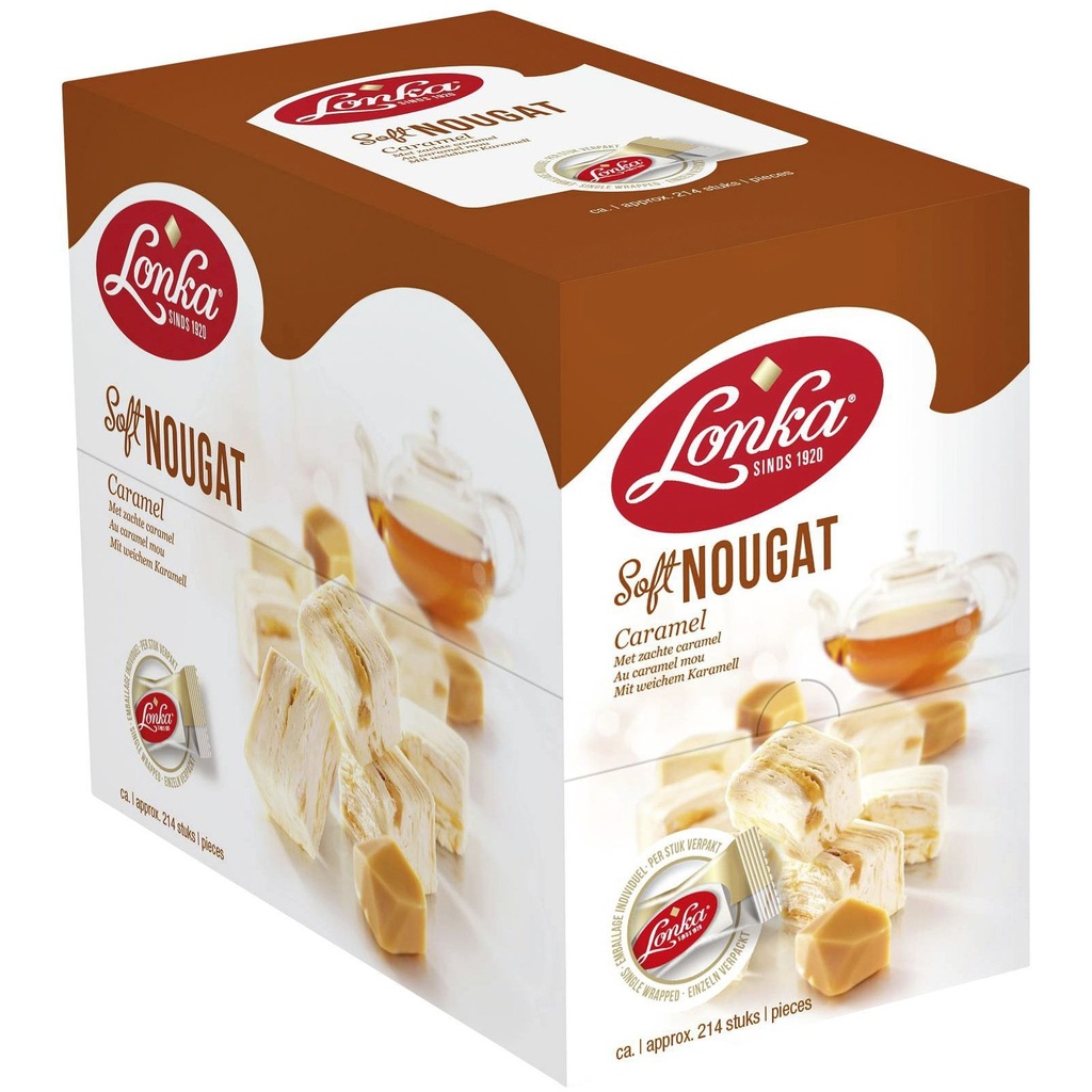 [36417] Nougat Lonka caramel doos 214 stuks