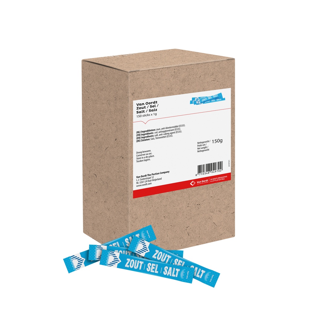 [60124970] Zoutsticks van Oordt 150 stuks