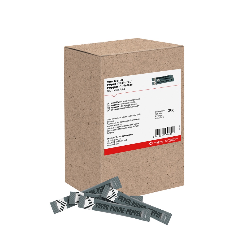 [60124889] Peperstick van Oordt 100 stuks