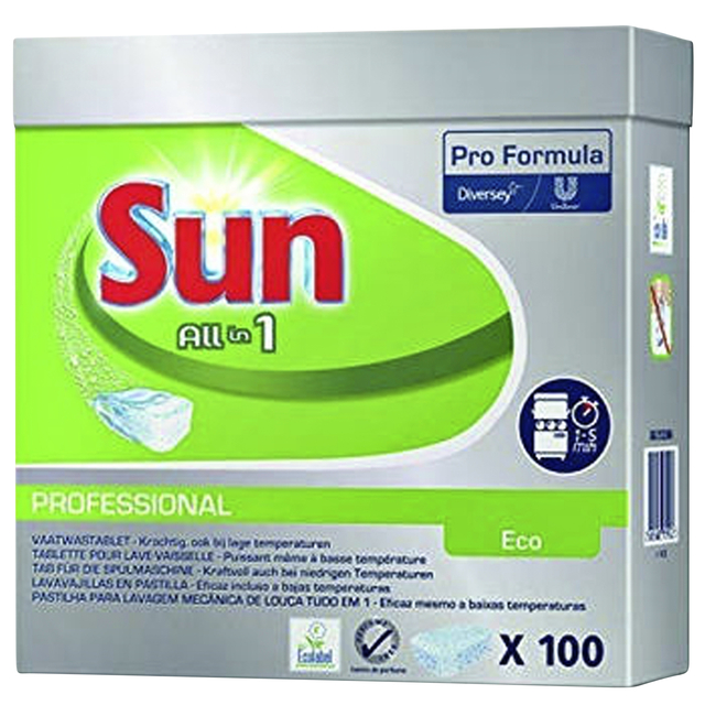 [7522969] Vaatwastabletten Sun All-in-one Eco 100 stuks
