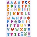 Etiket HERMA 6291 kleurrijke letters stone