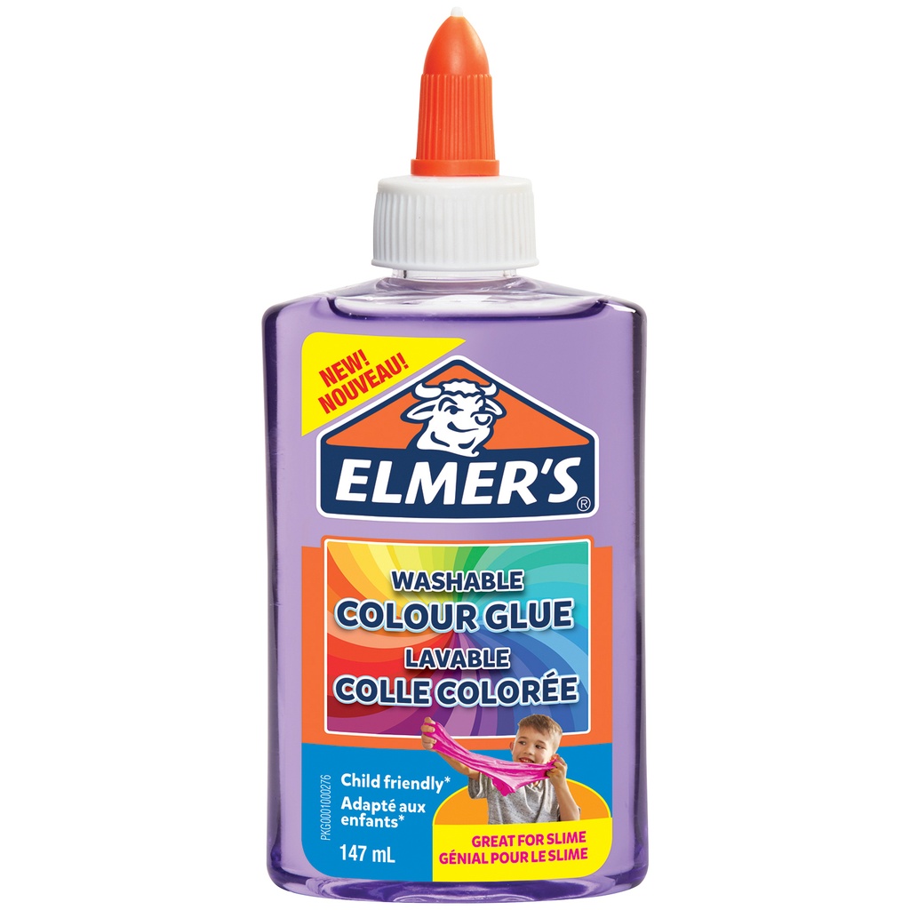 Kinderlijm Elmer's 147ml transparant paars