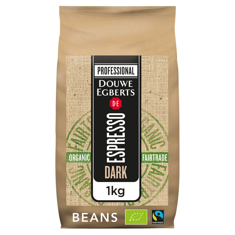 [4091501] Koffie Douwe Egberts espresso bonen dark Org Fair