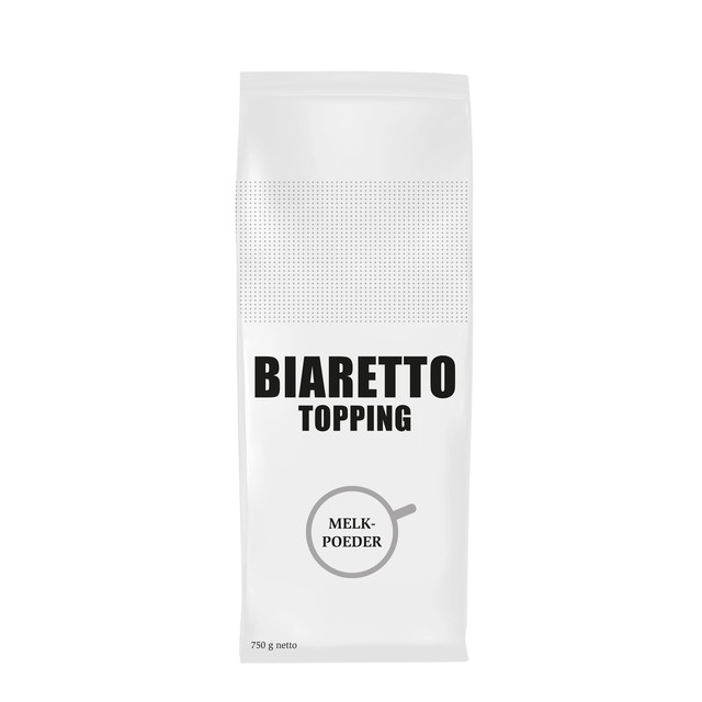 [21114004072] Melkpoeder Biaretto topping 750 gram
