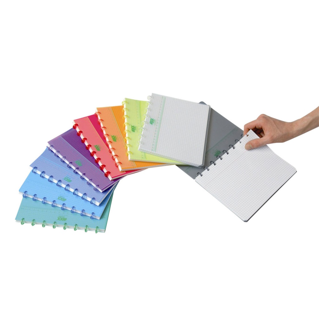 [3048.000] Schrift Adoc A5 ruit 4x8mm 144blz 90gr assorti