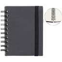 Notitieboek Quantore A6 sp lijn 192pg 80gr zwart