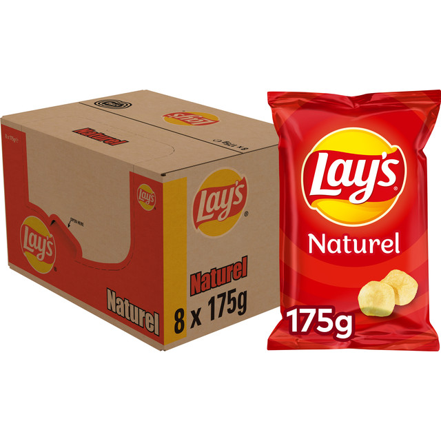[8PS035] Chips Lay's naturel 175 gram