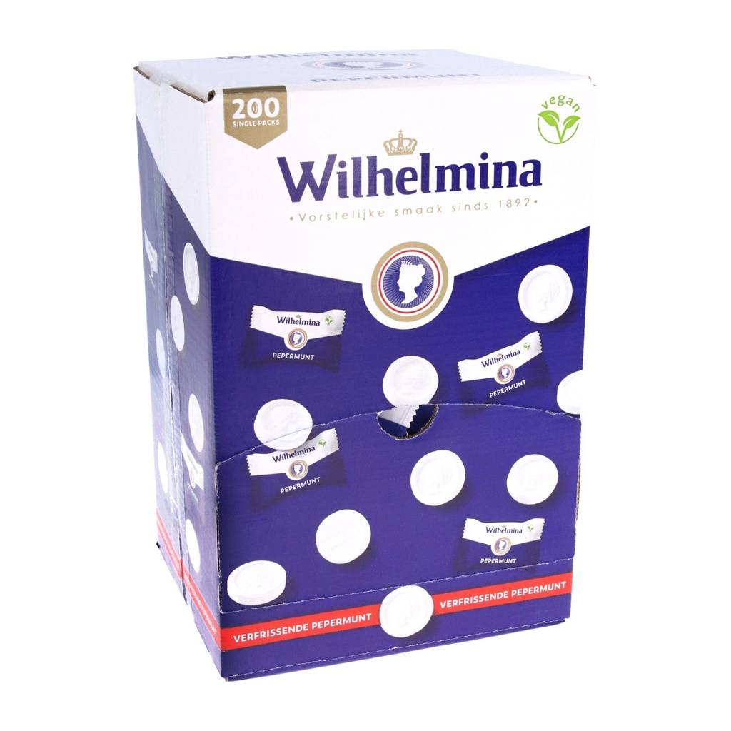 [35538] Pepermunt Wilhelmina doos 200 stuks