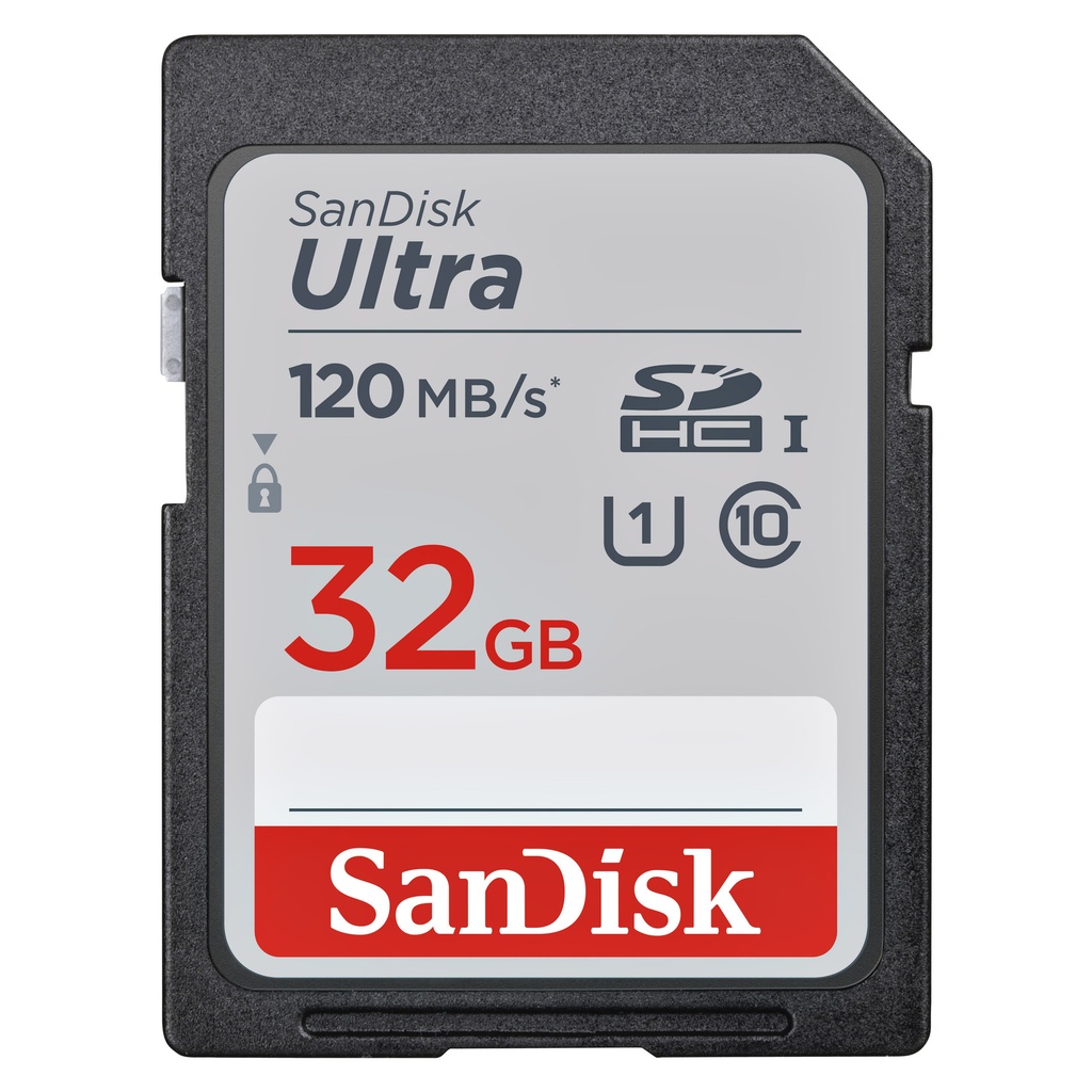 [SDSDUN4-032G-GN6IN] Geheugenkaart sandisk SDHC Ultra 32GB 120mbs