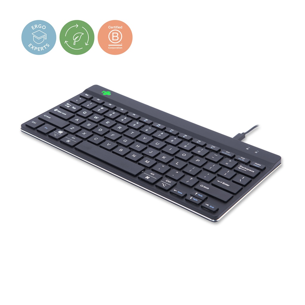 [RGOCOUSWDBL] Toetsenbord R-Go Ergonomisch Compact Break QWERTY