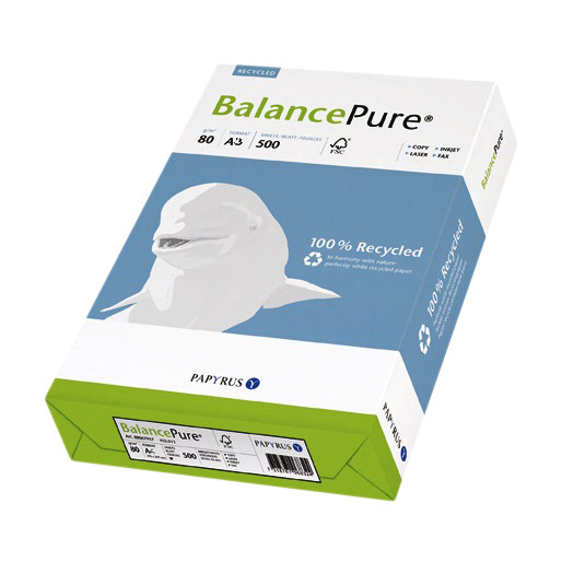 [88332704] Kopieerpapier Balance Pure A3 80gr wit