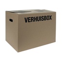 Verhuisdoos IEZZY 480x320x360 enkelgolf bruin 3mm