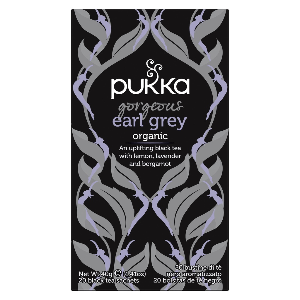 [69734115] Thee Pukka gorgeous earl grey 20 zakjes