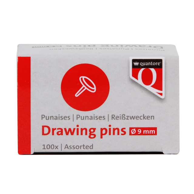 [1399290] Punaises Quantore assorti 100 stuks