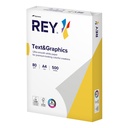 Kopieerpapier Rey Text Graphics A4 80gr wit