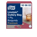 Pochette Tork Linstyle Premium 1laags bordeauxrood