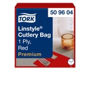 Pochette Tork Linstyle Premium 1laags rood 509604