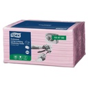 Reinigingsdoek Tork W8 Premium 1laags rood