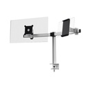 Monitorarm Durable met klem voor 1 scherm 1 tablet