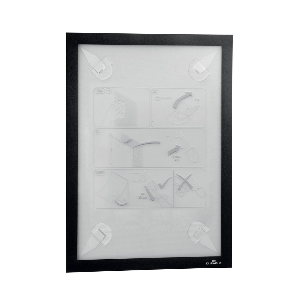 [484301] Duraframe Durable 484301 A4 zwart