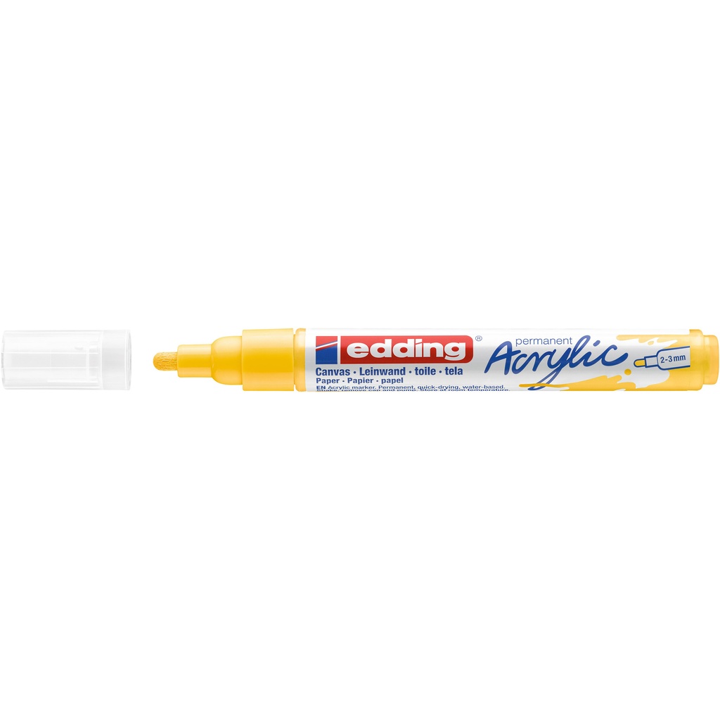 Acrylmarker edding e-5100 M verkeersgeel