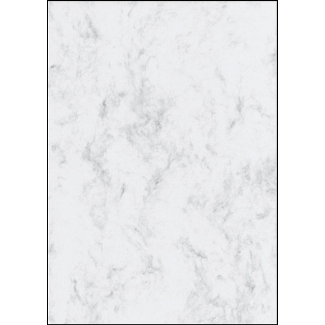 [SI-DP371] Designpapier Sigel A4 90GR marmer grijs