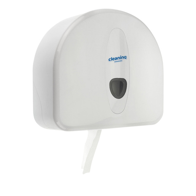 Toiletpapierdispenser Cleaninq jumbo groot wit