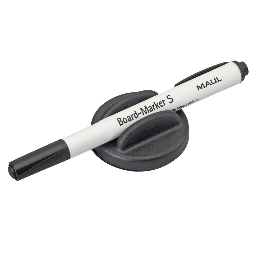 [6386290] Whiteboardwisser MAUL met stift zwart magnetisch