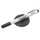 Whiteboardwisser MAUL met stift zwart magnetisch