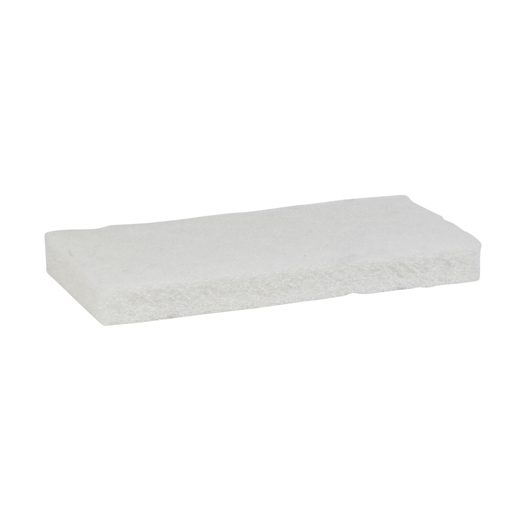 [5525] Schuurspons Vikan zacht 125x245x23mm wit nylon