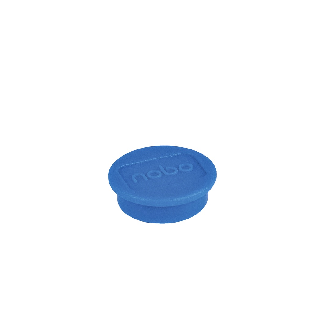 Magneet Nobo 13mm blauw 10 stuks