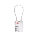 Hangslot Pavo met cijferslot en kabel
