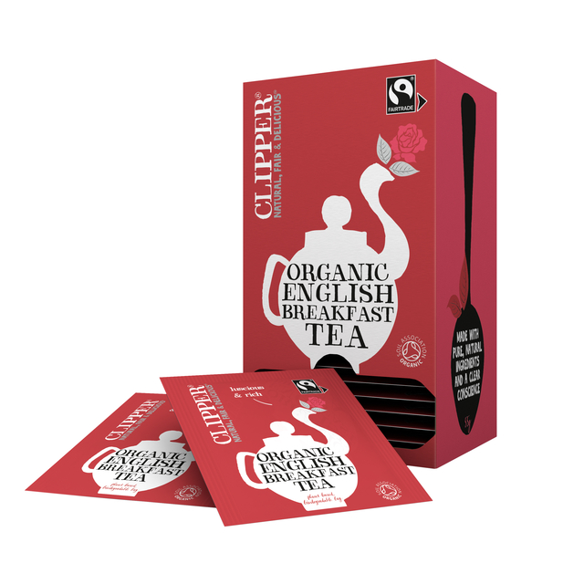[JD0052] Thee Clipper English breakfast bio 25 zakjes