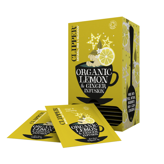 [JD0057] Thee Clipper infusion lemon and ginger bio