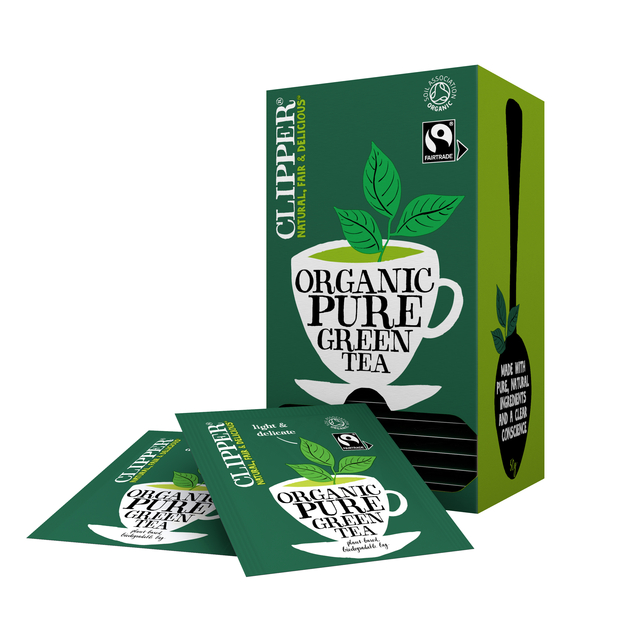 [JD0052a] Thee Clipper green bio 25 zakjes