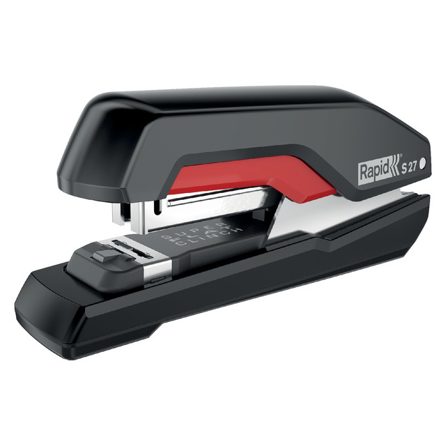 [5000541] Bureaunietmachine Rapid Supreme halfstrip zw/rd