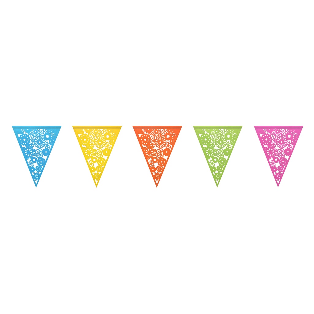 [405487] Vlaggenlijn Haza colorful 6m