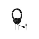 Hoofdtelefoon Kensington USB-C Hi-Fi mic zwart