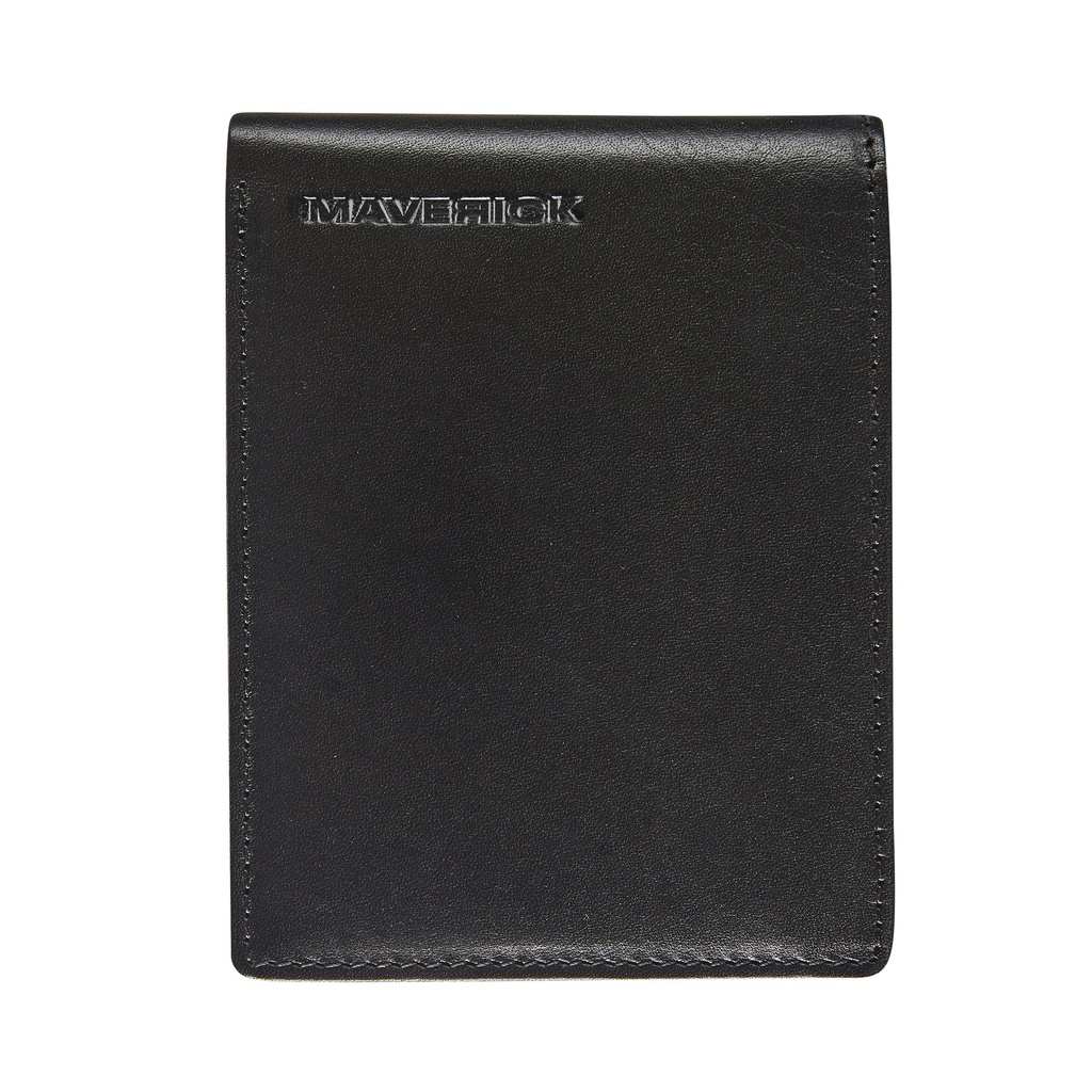 [MAV-AB-001-01] Portemonee Mav All Black comp kleingeldvak RFID zw