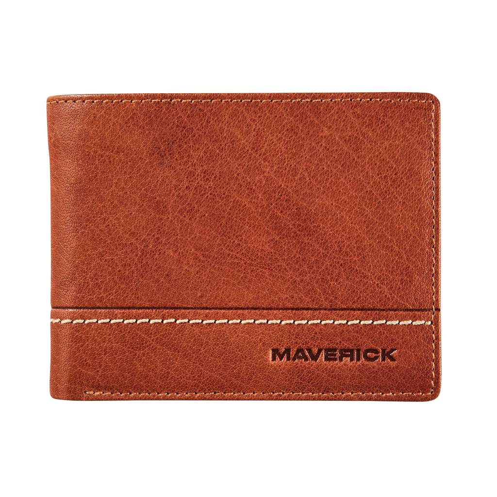 [MAV-RG-004-25] Portemonee Mav Rough Gear kleingeldvak RFID cognac