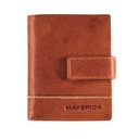 Kaarthouder Mav Rough Gear sup comp RFID cognac