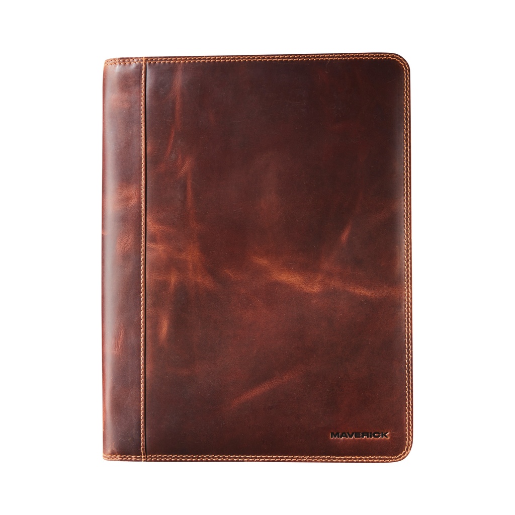 [MAV-TO-800-03] Schrijfmap Maverick Original A4 rits schrijfblk br