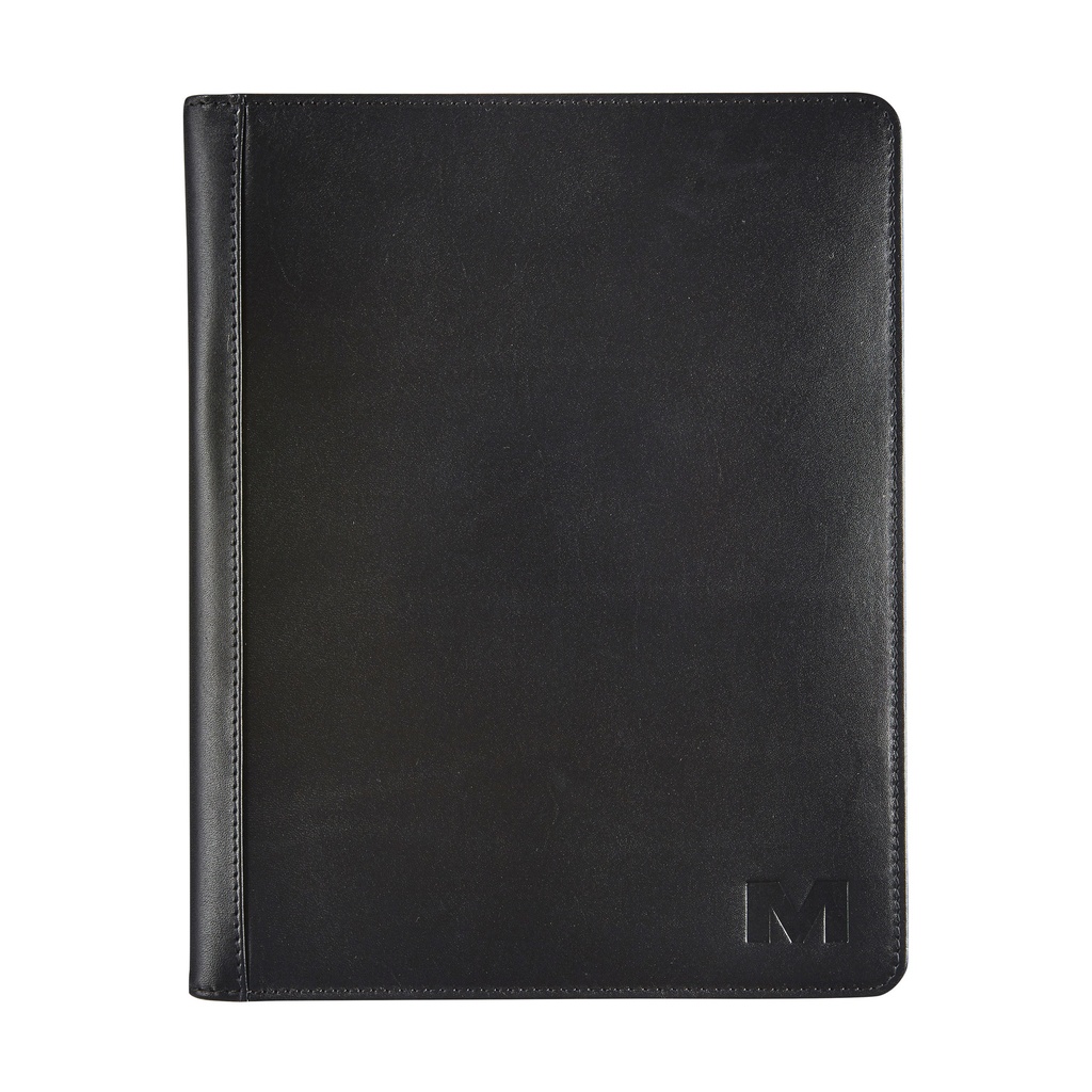 Schrijfmap Maverick Black A5 schrijfblok zwart