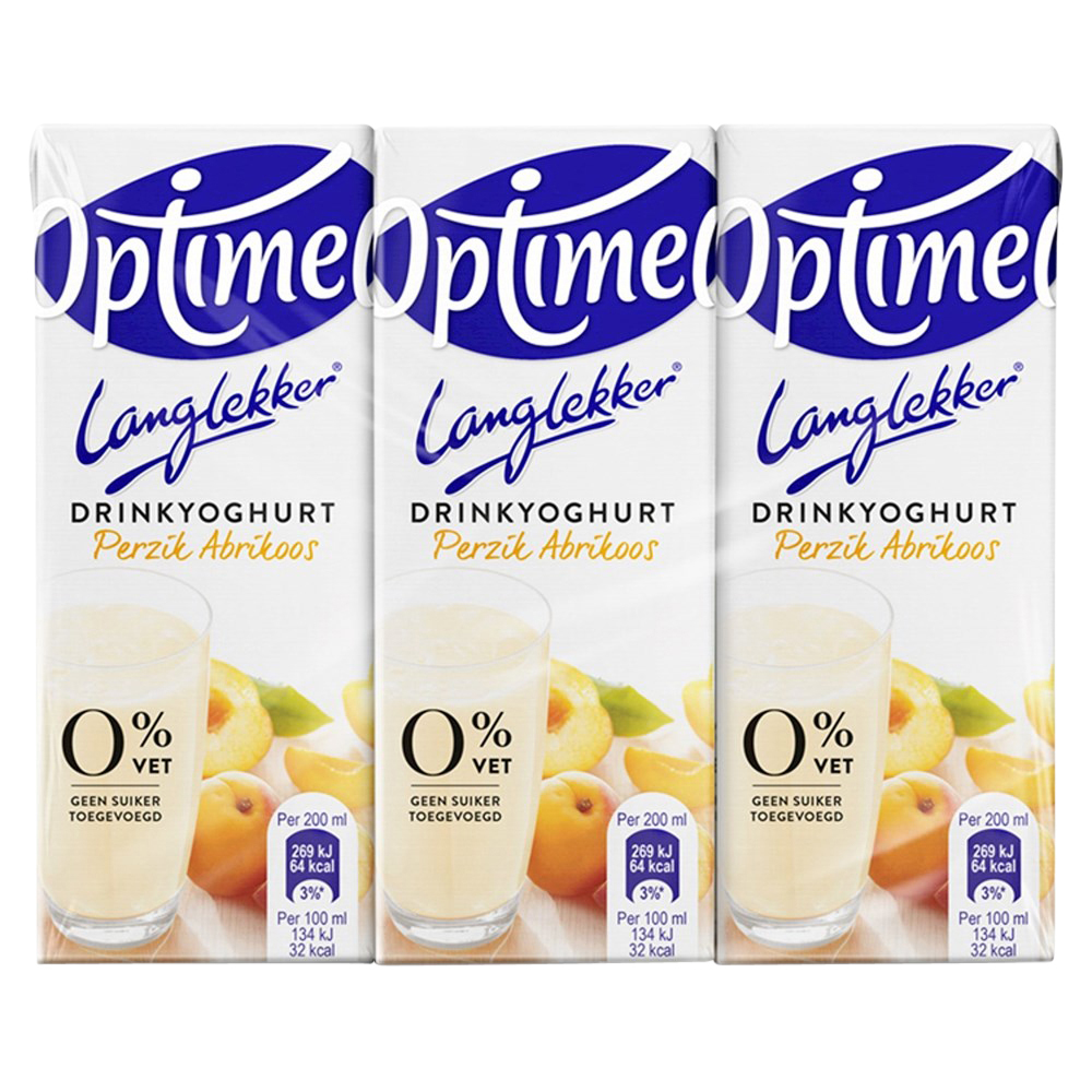 [10631] Drinkyoghurt Optimel LL perzik abrikoos 20cl