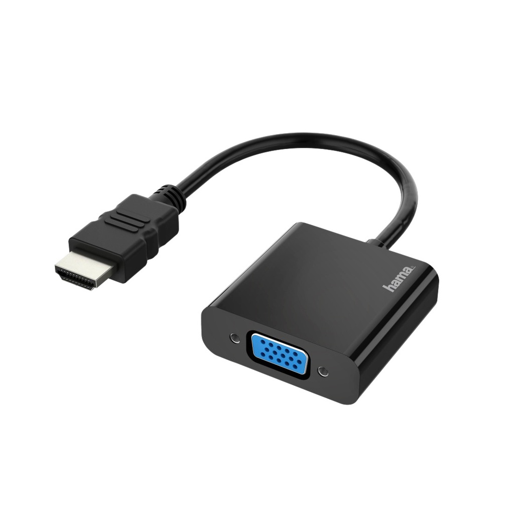 [00200343] Adapter Hama HDMI-VGA zwart