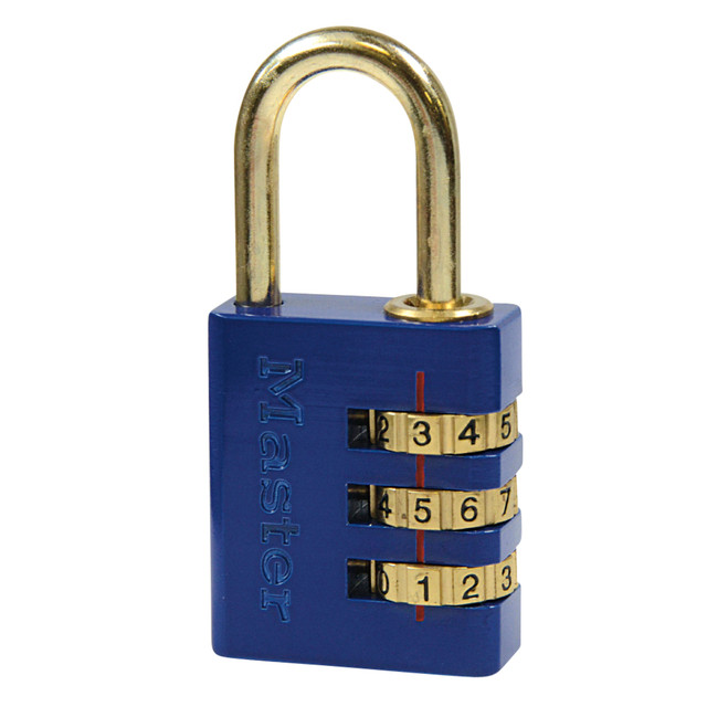 [630EURD] Messing combinatiehangslot 30mm