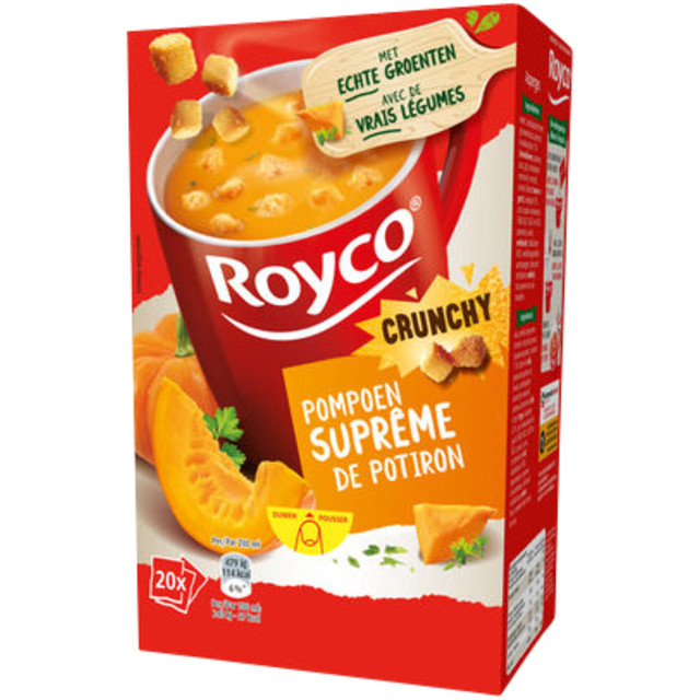 [532365] Soep Royco pompoen Supreme met croutons 20 zakjes