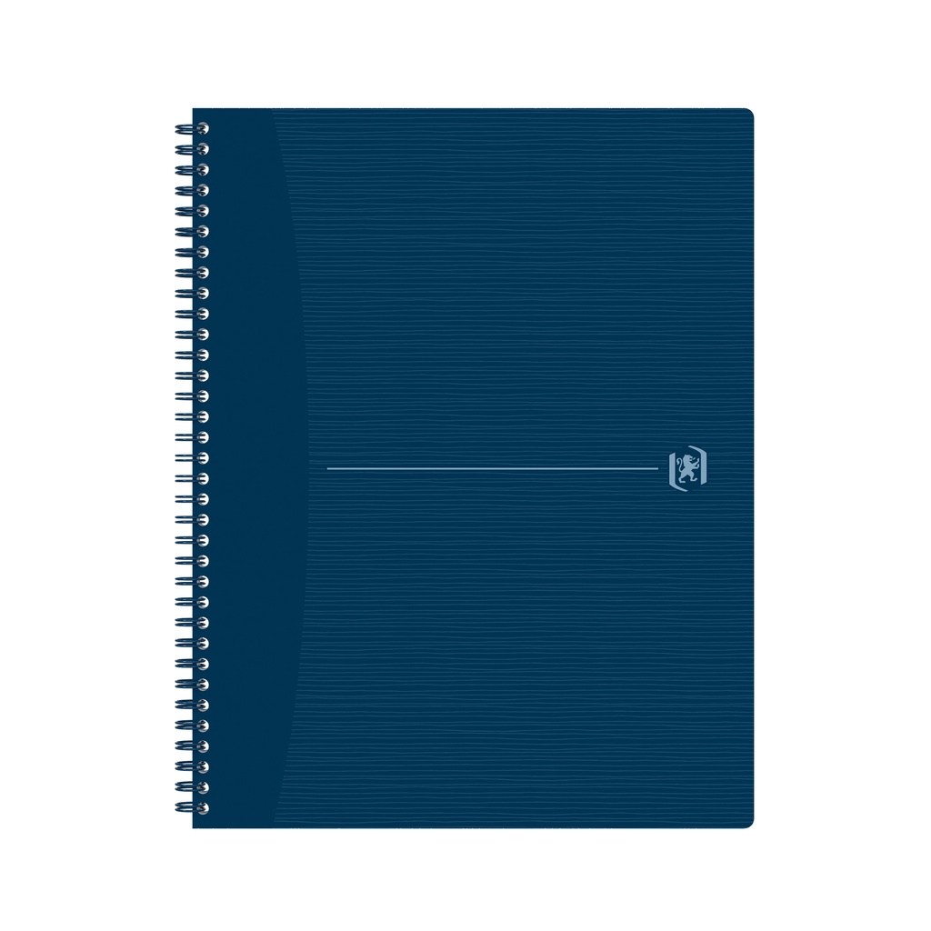 [400150002] Spiraalblok Oxf Origin A4+ lijn 140pag 80gr blauw