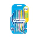 Balpen Paper Mate Flexgrip drukknop pastel